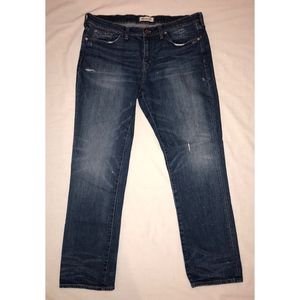 Madewell Slim Boy Jean Distressed size 32